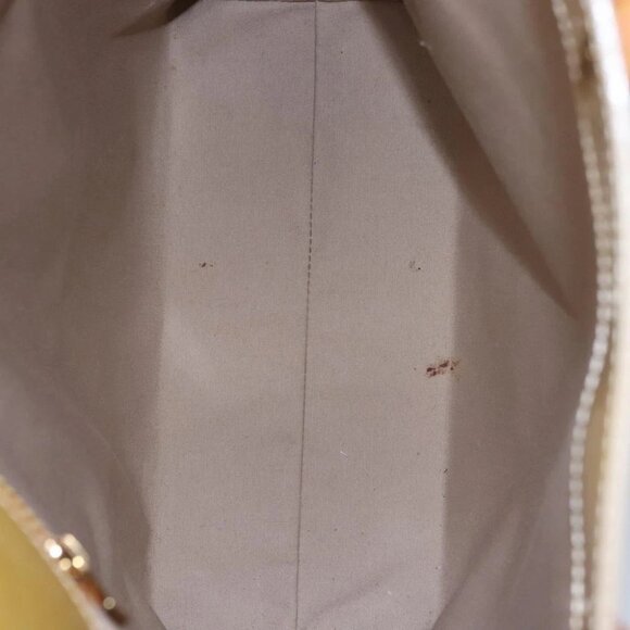 LOUIS VUITTON Monogram Vernis Reade MM Hand Bag Beige M91141 LV Auth ep7589 - Picture 3 of 14